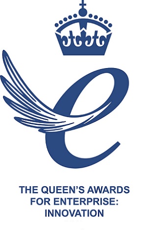The AvSax lithium battery fire mitigation bag won the Queen's Award for Enterprise - the highest accolade any business can get in the UK
