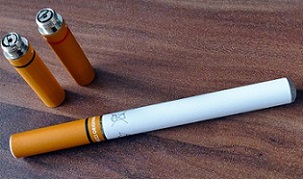 E-cigarettes are powered by lithium batteries which can go into thermal runaway and catch fire
