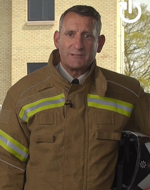 National Fire Chiefs Council waste fires lead Mark Andrews